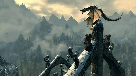 画像ギャラリー No.002のサムネイル画像 / 発売まで1か月弱となった「The Elder Scrolls V: Skyrim」，ドラゴンの生態や登場モンスター「トロル」「氷の精霊」の背景設定を公開