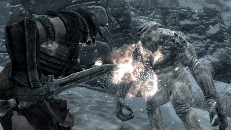 画像ギャラリー No.003のサムネイル画像 / 「The Elder Scrolls V: Skyrim」接近してブン殴るか遠くからチマチマいくか？ 敵によって使い分けたい各種攻撃方法を紹介