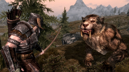 画像ギャラリー No.006のサムネイル画像 / 「The Elder Scrolls V: Skyrim」接近してブン殴るか遠くからチマチマいくか？ 敵によって使い分けたい各種攻撃方法を紹介