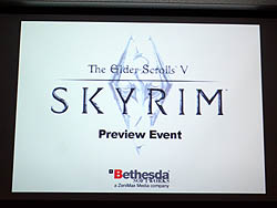 画像ギャラリー No.001のサムネイル画像 / 「The Elder Scrolls V: Skyrim」メディア向け体験会で実際に2時間30分ほど触ってきたので，さっそくプレイレポートをお届け