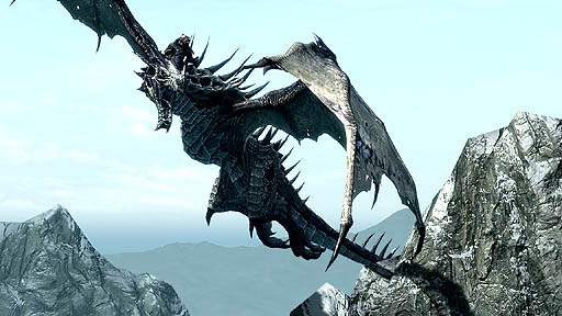画像ギャラリー No.011のサムネイル画像 / 「The Elder Scrolls V : Skyrim」の最新DLC「Dragonborn」の序盤展開を紹介。ドラゴンにまたがり,原初のドラゴンボーンに挑むという熱い展開を楽しもう