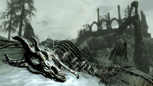 画像ギャラリー No.013のサムネイル画像 / 「The Elder Scrolls V : Skyrim」の最新DLC「Dragonborn」の序盤展開を紹介。ドラゴンにまたがり,原初のドラゴンボーンに挑むという熱い展開を楽しもう