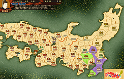 画像ギャラリー No.007のサムネイル画像 / 「源平争乱〜将軍への道〜」のレビューを掲載。これまでのストラテジーゲームにはない体験ができる，テーマもゲームシステムも野心的な作品