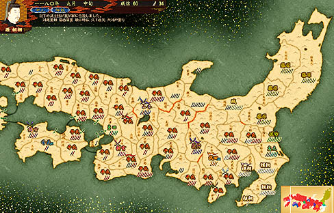 画像ギャラリー No.009のサムネイル画像 / 「源平争乱〜将軍への道〜」のレビューを掲載。これまでのストラテジーゲームにはない体験ができる，テーマもゲームシステムも野心的な作品