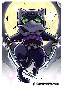 画像ギャラリー No.010のサムネイル画像 / 「のぶニャがの野望」,ニャっとり半蔵含む7体の描き下ろしねこ武将が登場