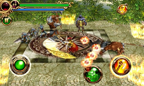 画像ギャラリー No.005のサムネイル画像 / ゲームロフトの「ヒーローオブスパルタ HD」が「Xperia Arc SO-01C」に対応