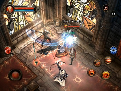 画像ギャラリー No.002のサムネイル画像 / ゲームロフト,iPad専用ファンタジーRPG「Dark Quest 2 HD」を発売