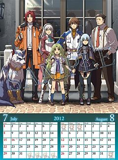 画像ギャラリー No.006のサムネイル画像 / 「英雄伝説 碧の軌跡」，2012年版カレンダーが12月10日発売。予約も開始