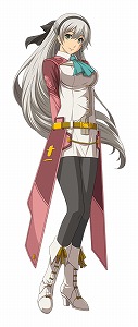 画像ギャラリー No.002のサムネイル画像 / 「英雄伝説 碧の軌跡」エリィがYシャツ＆水着姿で抱き枕カバーに