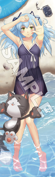 画像ギャラリー No.001のサムネイル画像 / 「英雄伝説 碧の軌跡」の“ティオ”がインナー服＆水着姿で抱き枕カバーに