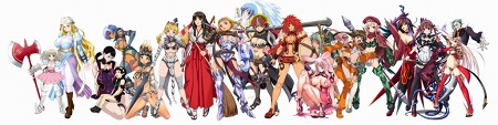 画像ギャラリー No.004のサムネイル画像 / 「クイーンズゲイト スパイラルカオス」，前作“クイーンズブレイド”のキャラも参戦決定＆バンナム作品から参戦するキャラや「SSSシステム」を紹介