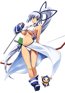 画像ギャラリー No.004のサムネイル画像 / PSP「クイーンズゲイト スパイラルカオス」，登場キャラ「真鏡名ミナ」「ワンダーモモ」＆「EGKシステム」の情報が公開
