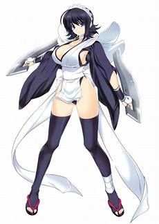 画像ギャラリー No.001のサムネイル画像 / 「クイーンズゲイト スパイラルカオス」に,サムライスピリッツから「いろは」が参戦。敵対勢力キャラ2人のプロフィールも明らかに