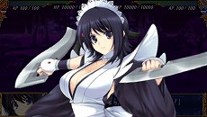 画像ギャラリー No.002のサムネイル画像 / 「クイーンズゲイト スパイラルカオス」に,サムライスピリッツから「いろは」が参戦。敵対勢力キャラ2人のプロフィールも明らかに