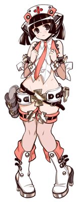 画像ギャラリー No.001のサムネイル画像 / 「クイーンズゲイト スパイラルカオス」に“ペインキラー”「琴音ちゃん」が登場。オドオドしながら果敢に戦う姿を確認しよう
