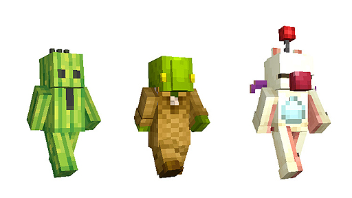 画像ギャラリー No.005のサムネイル画像 / 「Minecraft」に「FFXV」のキャラスキンをまとめたパックが登場