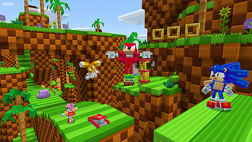 画像ギャラリー No.002のサムネイル画像 / 「Minecraft」向けソニック30周年記念DLC,その名も「Sonic the Hedgehog」の配信がスタート