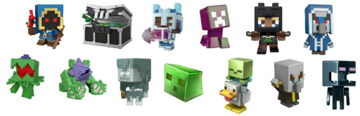 画像ギャラリー No.006のサムネイル画像 / 「Minecraft」エンダードラゴンのフィギュアや変形プレイセットなど新作が7月下旬に発売