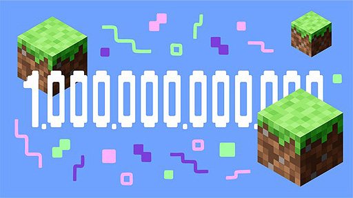 画像ギャラリー No.002のサムネイル画像 / YouTubeで「Minecraft」関連コンテンツの合計再生回数が1兆回を突破。24時間限定でYouTubeトップページのロゴがマイクラ仕様に