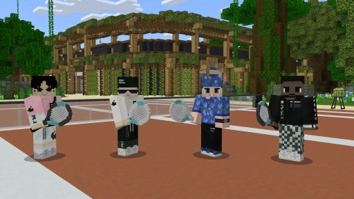 画像ギャラリー No.004のサムネイル画像 / 「LACOSTE」×「Minecraft」コラボ商品が販売開始に。オリジナルトートバッグのプレゼントキャンペーンを実施