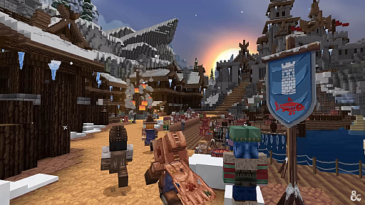画像ギャラリー No.002のサムネイル画像 / 「Minecraft」で「ダンジョンズ＆ドラゴンズ」のフォーゴトン・レルムで冒険が楽しめる新たなDLC発表