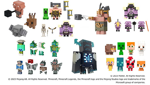 画像ギャラリー No.001のサムネイル画像 / 「マインクラフト」の新作アイテムが4月8日にリリース。最恐の敵“ウォーデン”のフィギュアら全7商品をラインナップ