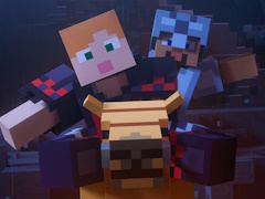 「Minecraft」の大型アップデート「Trails & Tales」のローンチトレイラー公開。遺跡のモンスターから慌てて逃げる，冒険映画風のシーンも