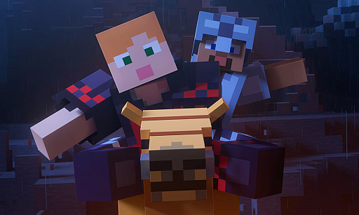 画像ギャラリー No.005のサムネイル画像 / 「Minecraft」の大型アップデート「Trails & Tales」のローンチトレイラー公開。遺跡のモンスターから慌てて逃げる,冒険映画風のシーンも