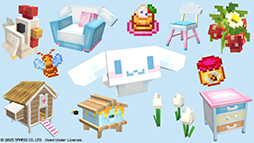 画像ギャラリー No.003のサムネイル画像 / 「Minecraft」，サンリオキャラクターズとのコラボDLC「Hello Kitty and Friends DLC」を配信開始