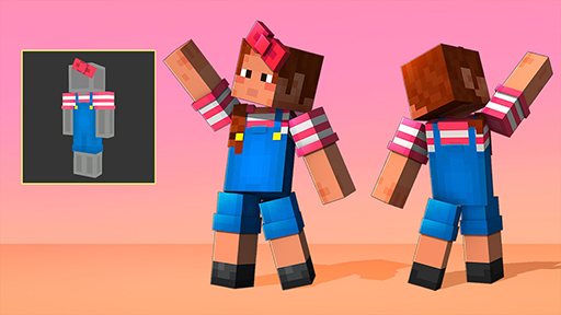 画像ギャラリー No.005のサムネイル画像 / 「Minecraft」，サンリオキャラクターズとのコラボDLC「Hello Kitty and Friends DLC」を配信開始