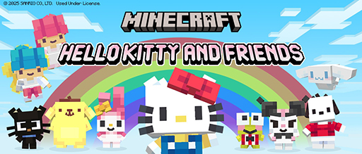 画像ギャラリー No.015のサムネイル画像 / 「Minecraft」，サンリオキャラクターズとのコラボDLC「Hello Kitty and Friends DLC」を配信開始