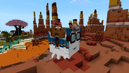 画像ギャラリー No.003のサムネイル画像 / 「マイクラ」の開発元Mojang Studiosを訪問――空を飛ぶ“Happy Ghast”とグラフィックス刷新プロジェクト“Vibrant Visuals”を先行体験