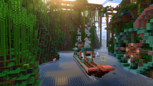 画像ギャラリー No.007のサムネイル画像 / 「マイクラ」の開発元Mojang Studiosを訪問――空を飛ぶ“Happy Ghast”とグラフィックス刷新プロジェクト“Vibrant Visuals”を先行体験