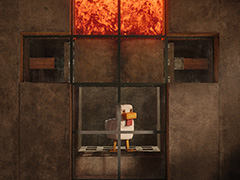 「マインクラフト／ザ・ムービー」“溶岩チキン”のシーン映像を解禁。全世界興行収入は約1000億円を突破。日本では明日4月25日に公開
