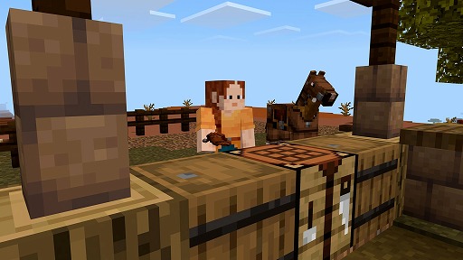 画像ギャラリー No.003のサムネイル画像 / サドルをクラフト/取り外し可能に。「Minecraft」，Bedrock beta/previewとJava Snapshotでテストできる