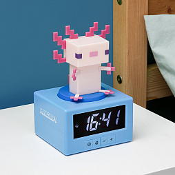 画像ギャラリー No.001のサムネイル画像 / 「Minecraft」から，ウーパールーパー目覚まし時計ライトとオオカミ貯金箱が登場。部屋に置いておくだけでも楽しくなりそう