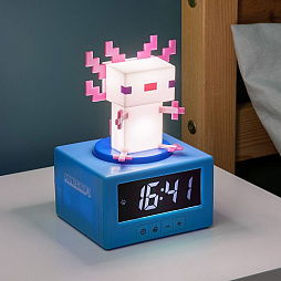 画像ギャラリー No.002のサムネイル画像 / 「Minecraft」から，ウーパールーパー目覚まし時計ライトとオオカミ貯金箱が登場。部屋に置いておくだけでも楽しくなりそう