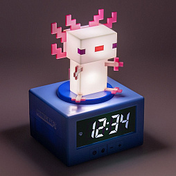 画像ギャラリー No.003のサムネイル画像 / 「Minecraft」から，ウーパールーパー目覚まし時計ライトとオオカミ貯金箱が登場。部屋に置いておくだけでも楽しくなりそう