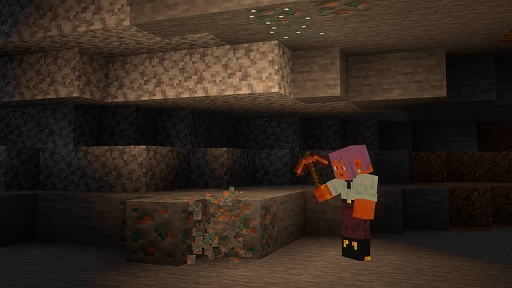 画像ギャラリー No.001のサムネイル画像 / 「Minecraft」，銅製のツールやチェスト整理ゴーレムなどを追加する次期大型アップデートのタイトルが“The Copper Age”に決定