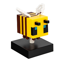画像ギャラリー No.007のサムネイル画像 / 「Minecraft」，ネコルームライトを2月22日（猫の日）に発売。オオカミとハチのフィギュアライトも登場