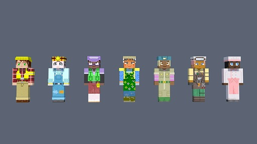 画像ギャラリー No.002のサムネイル画像 / 「Minecraft」サバイバル生活を彩る職業スキンパック「ワーキング・ライフ!」,Minecraftマーケットプレイスで販売開始