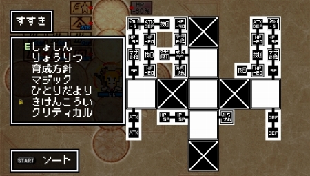 画像ギャラリー No.036のサムネイル画像 / 「クラシックダンジョンX2」，新職業「魔法剣士」「呪術師」が判明。今作の“エディット機能”でココまで作れちゃうことも明らかに