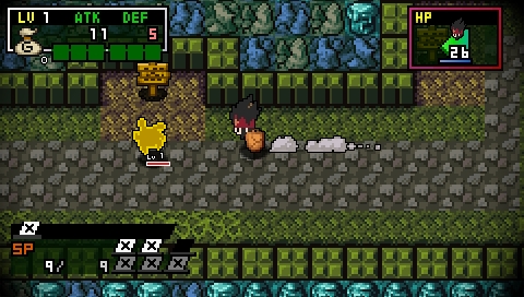 画像ギャラリー No.003のサムネイル画像 / PSP用アクションRPG「クラシックダンジョンX2」,無料体験版が本日配信開始に。この体験版を利用した“ドット絵コンテスト”も開催