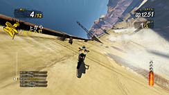 画像ギャラリー No.012のサムネイル画像 / オフロードレースゲーム「nail'd」のレビューを掲載。現実にはあり得ないビッグジャンプを決める,まさに“ぶっ飛んだ”走りを体験しよう