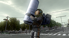 画像ギャラリー No.011のサムネイル画像 / 「地球防衛軍4」に登場する第3の兵士，“空爆誘導兵”こと「エアレイダー」の情報公開。ビークルやフォーリナー「新型ヘクトル」と合わせてチェック