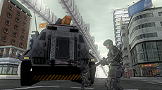 画像ギャラリー No.022のサムネイル画像 / 「地球防衛軍4」に登場する第3の兵士，“空爆誘導兵”こと「エアレイダー」の情報公開。ビークルやフォーリナー「新型ヘクトル」と合わせてチェック