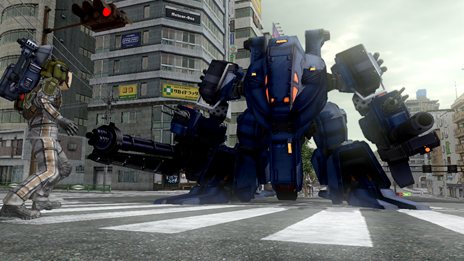 画像ギャラリー No.018のサムネイル画像 / 「地球防衛軍4」対巨大生物/フォーリナー用に開発された連合地球軍の「搭乗兵器」を一部紹介。価格は6980円に決定