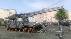画像ギャラリー No.004のサムネイル画像 / 「地球防衛軍4」マルチプレイ時に戦友と共に乗り込める新兵器や，フォーリナーの要塞「マザーシップ」「四足歩行要塞」を紹介