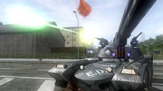 画像ギャラリー No.006のサムネイル画像 / 「地球防衛軍4」マルチプレイ時に戦友と共に乗り込める新兵器や，フォーリナーの要塞「マザーシップ」「四足歩行要塞」を紹介