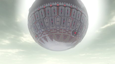 画像ギャラリー No.028のサムネイル画像 / 「地球防衛軍4」マルチプレイ時に戦友と共に乗り込める新兵器や，フォーリナーの要塞「マザーシップ」「四足歩行要塞」を紹介